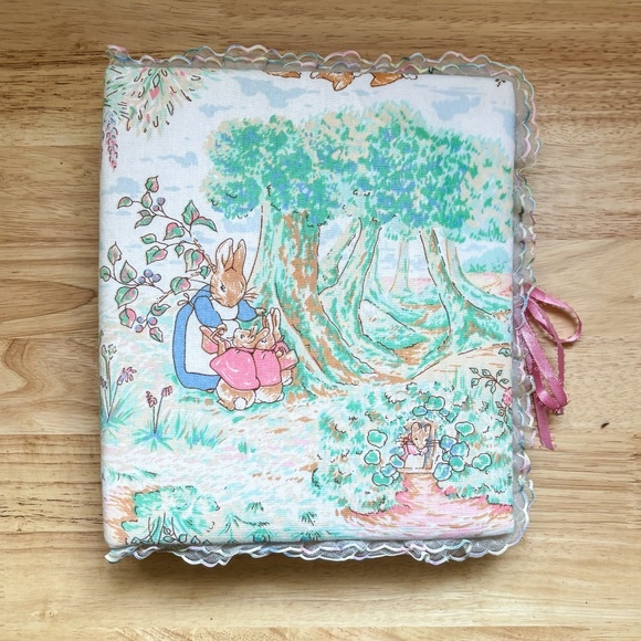 Handmade fabric Peter Rabbit Photo Album - Picture 2 of 6